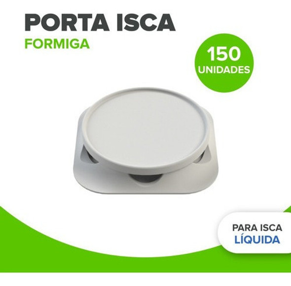 Porta Isca Para Acabar Com Formigas E Baratas - 150 Unidades 1