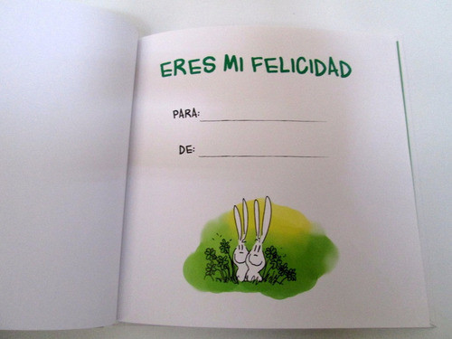 Eres Mi Felicidad Holzach Libro Regalo Impecable Boedo 1