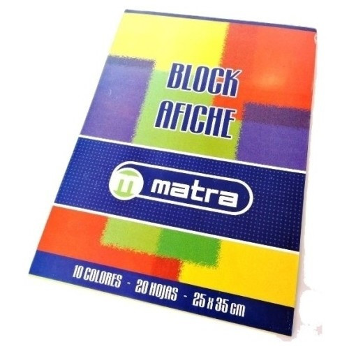 Block Papel Afiche | Mate | Matra 0