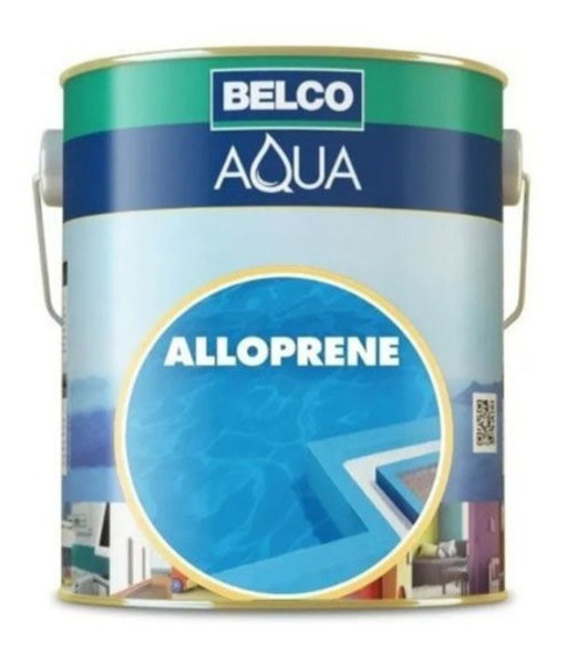 Pintura De Piscina Alloprene Belco Caucho Clorado 18 Litros 0