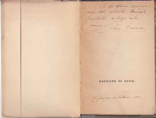 1927 Arte Tapa Modernista Uruguay Mastelero De Gavia Bausero 1