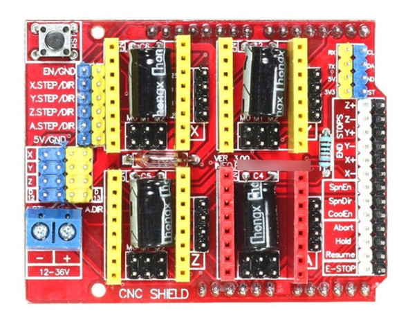 Shield Cnc V3 Mother Arduino Uno Usb Drivers Reprap Hobb 1