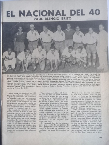 100 Años De Futbol Nº El Nacional Del 40 Fasciculos.// 1