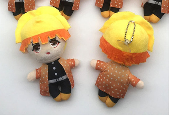 Peluche Zenitsu Kimetsu No Yaiba Demon Slayer 10 Cms Muñeco 0