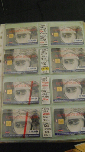 Tarjeta Telefonica Coleccion Telecom Lupa Codigo G 53 Nva1 1