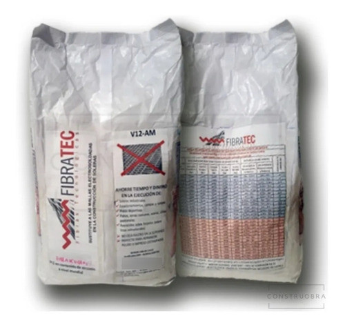 Fibras Para Reemplazo De Mallas En Pisos De Hormigón 1kg 1