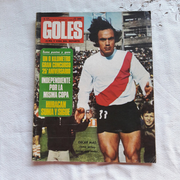 Goles Nº 1272 22/5/1973 Poster Independiente Copa Libertador 0