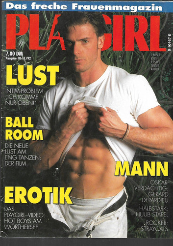 Playgirl 92 Ed Aleman Desnudos Poster Huub Stapel Aristocats 0