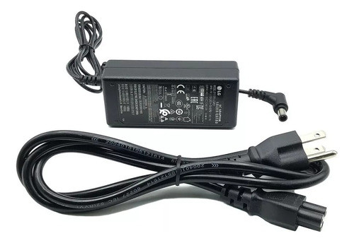 Transformador Cargador Monitor LG 19 Volts Original 0