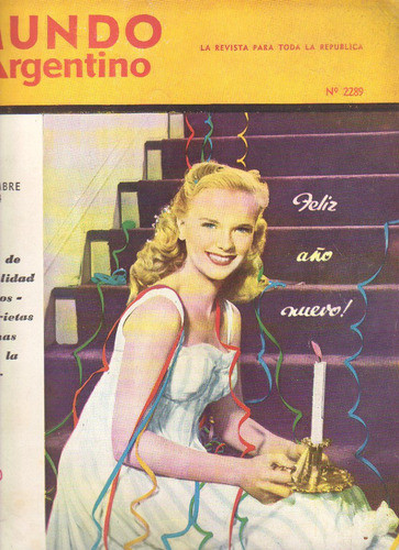 Mundo Argentino Nº 2289, 29 De Diciembre De 1954 0