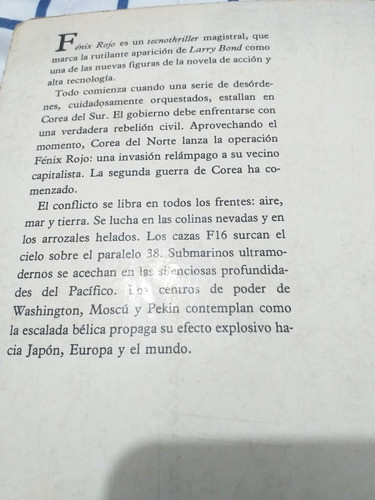 2 Novelas: Fenix Rojo /el Quinto Jinete 1
