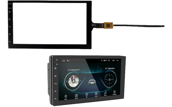 Tela Touch Screen 7 P Android Taytech Rayx Gt911 Capacitivo 0
