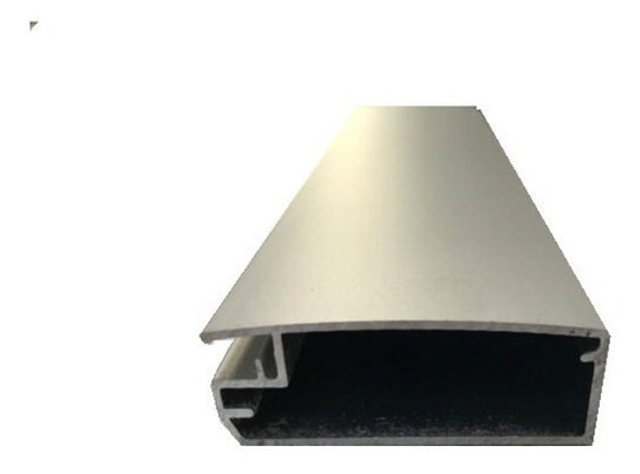 Perfil Puerta Alacena Emr Pm 2.50 Aluminio Anodizado Curvo 0