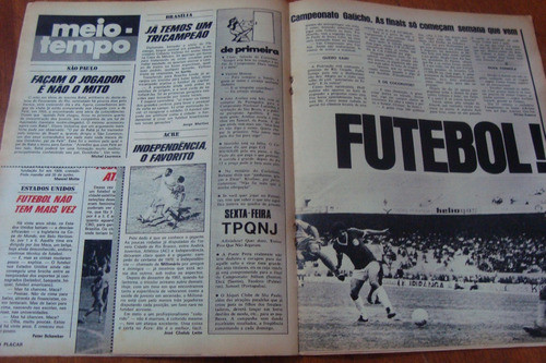Revista Placar 66 Sem Poster Corinthians X Palmeiras Empate 1