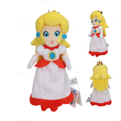 Super Mario Personaje Peach Peluche Muñeco Figura Acción 0