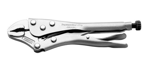 Pinza Presión Mordiente Curvo 10  Tramontina Pro 44014/010 0