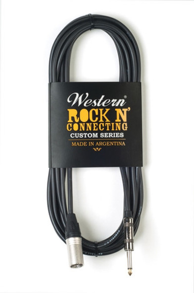 Cable Western Cmp30 - Xlr Macho A Plug Mono 1/4 - 3mts 0