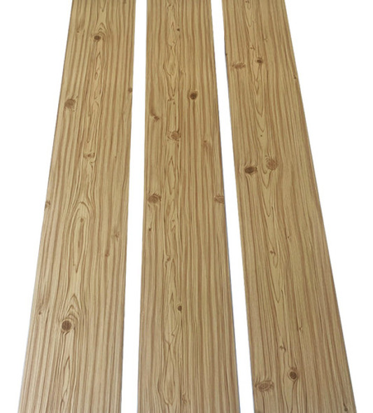 Piso Vinílico Adhesivo Tipo Tablones Madera Fresno Claro 0