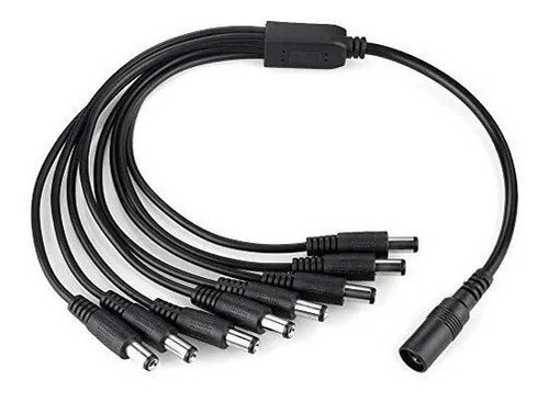 Splitter De Poder Para Cámaras Seguridad Cctv 1 A 8 1x8 0