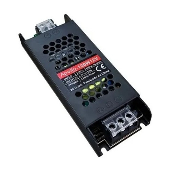 Fonte Chaveada Slim 12v 20a 250w Bivolt Cftv Fita Led Som 0