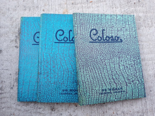 3 Cuadernos Escolares Coloso De 96 Hojas Cuadriculadas 0