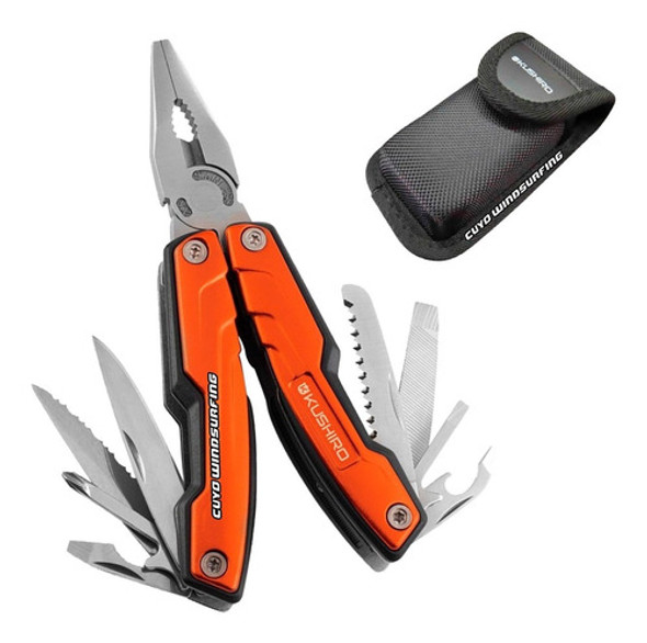 Pinza Multiherramientas Acero Inoxidable 12 En 1 Kushiro 0