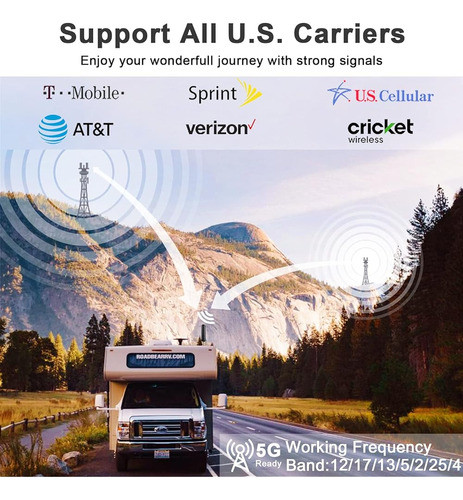 ~? Amazboost Amplificador De Teléfono Celular Para Camión Rv 1