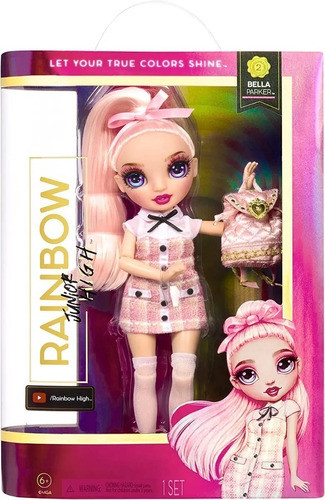 Muñeca Rainbow Junior High Bella Parker 0