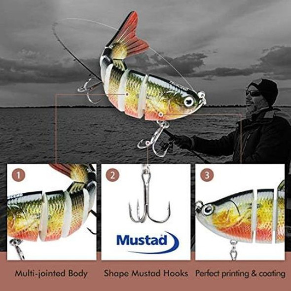 Kit Accesorios D/pesca Truscend Señuelos Aspecto Realista 3d 1