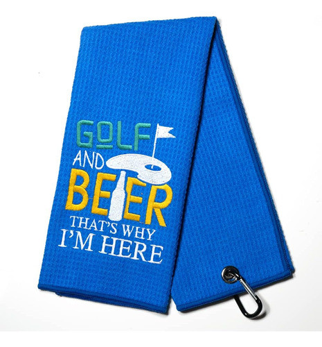 Dyjybmy Golf Es Por Eso Que Estoy Aquí Toalla De Golf Con To 0
