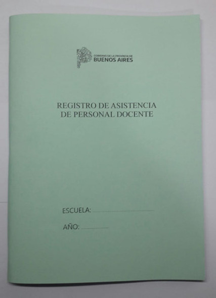 Registro De Asistencia Docente / Libro De Firmas X Orden 0