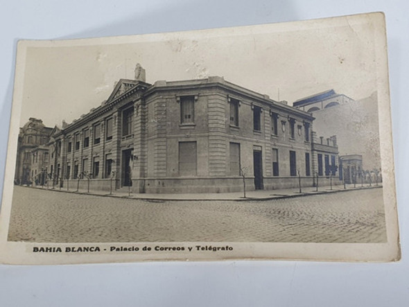 Antigua Postal:bahia Blanca-palacio De Correos Y Teleg.-126 0 Antigua Postal:bahia Blanca-palacio De Correos Y Teleg.-126 0