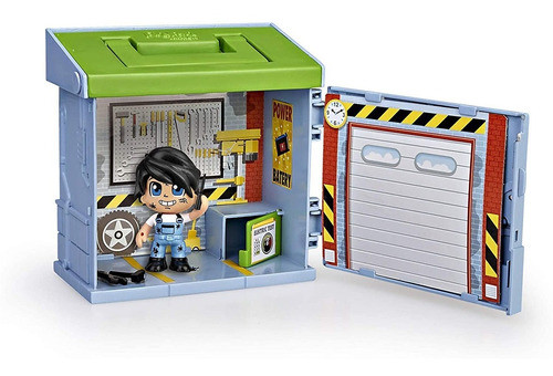 Juego Pinypon Estación De Trabajo Taller Mecánico C/ Muñeco 0
