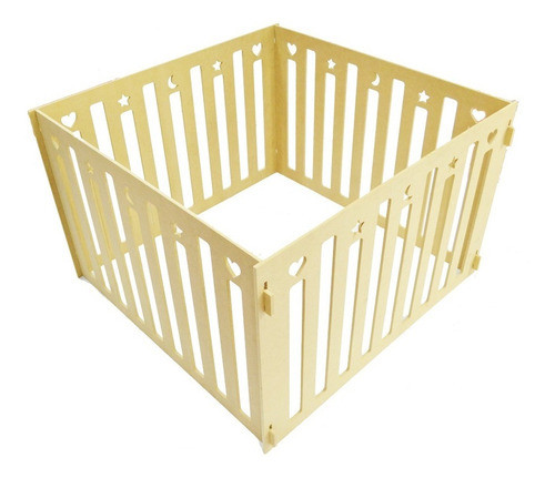 Pelotero Corralito Corral Bebe 144x144x60cm Madera Plegable 0