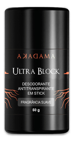 Desodorante Antitranspirante Em Stick Suave 50g - Akadama 0