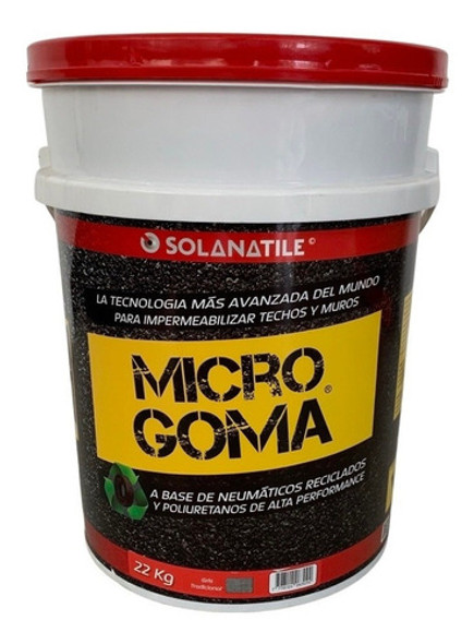 Membrana Asfalt.microgoma Impermeabilizante Gris 22 Kg 0