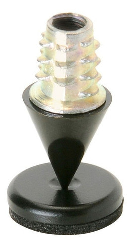 Dayton Audio Dss2-bc Black Chrome Speaker Spike Set 4 Piezas 1
