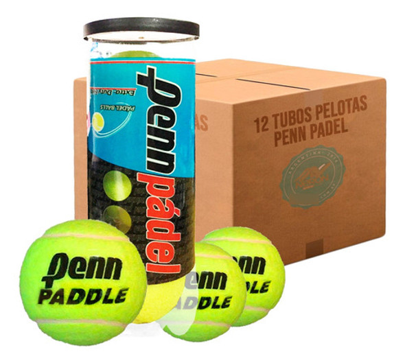 12 Tubos Pelota Penn Padel X 3 (distribuidor Oficial) 0 12 Tubos Pelota Penn Padel X 3 (distribuidor Oficial) 0