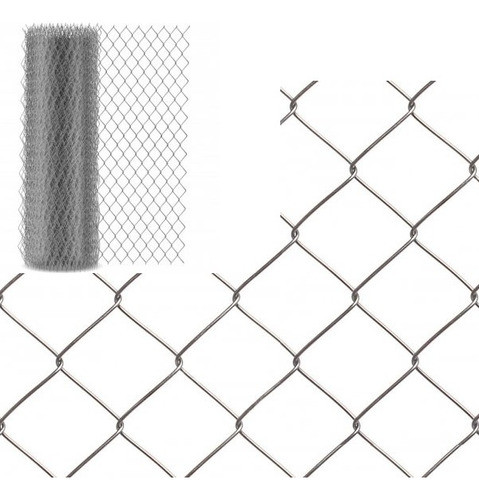Alambre Tejido Romboidal 3'' 1,25 X 10mts Calib 16 X 1 Rollo 0