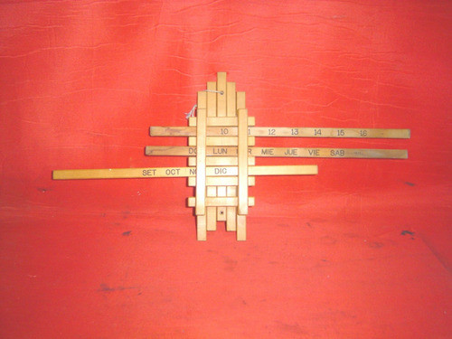Almanaque Universal De Madera Silday Ref. 605 1