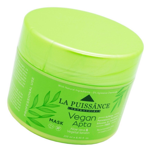 La Puissance Vegan Apta Máscara Vegano Co Wash Cabello 300ml 0
