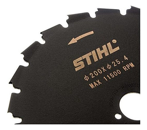 Stihl, Hoja De Sierra Circular Dentada 200 Milímetros/7.9 . 1