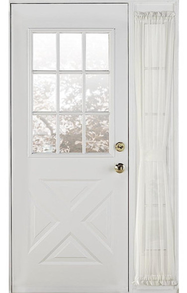 ~? Stylemaster Elegance Sheer Voile Sidelight, 30  X 72, Bei 0