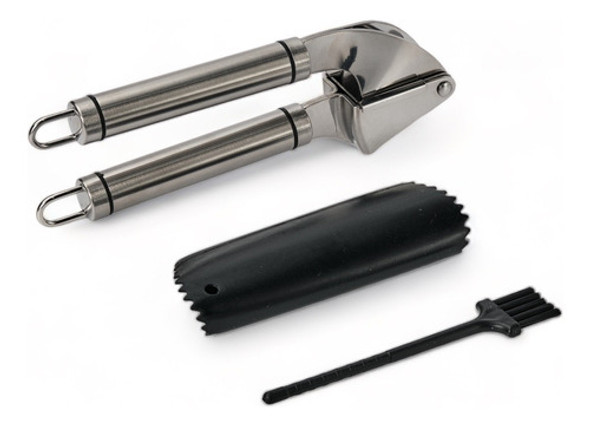 Pinza Triturar Ajos Acero Inoxidable Calidad Premiun Prof 1