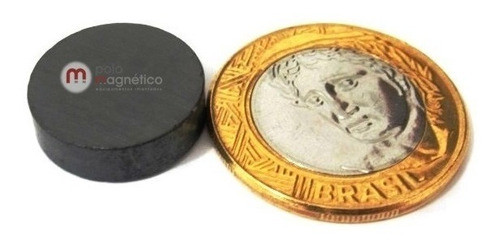 Ímã De Ferrite Ou Cerâmica 18x5 Mm 30 Pçs 1000 Gauss 1