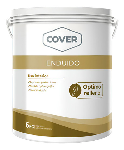 Enduido Interior Secado Rapido Facil Lijar 6kg- Prestigio 1 Enduido Interior Secado Rapido Facil Lijar 6kg- Prestigio 1