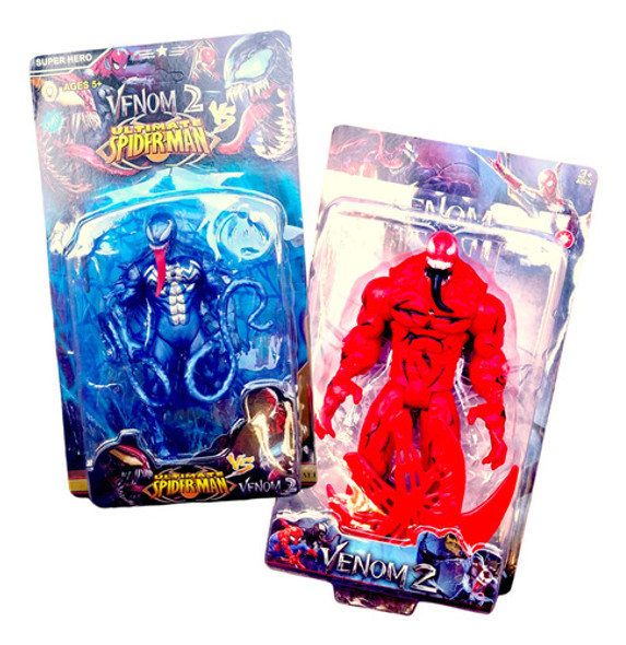 Muñeco Articulado X2 Spiderman Figura Negro 2022 0