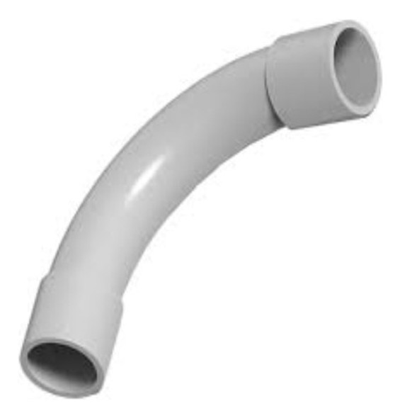 Curva Para Tubo Rígido Pvc 25mm Genrod  10 U 0