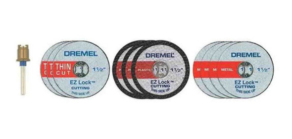 Kit 11 Acc Dremel Micro Kit Corte Ezlock 728 Minitorno 1