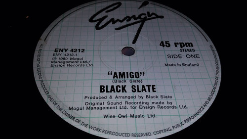 Black Slate Amigo Black Slate Rock Vinilo Maxi Uk Muy Bueno 0